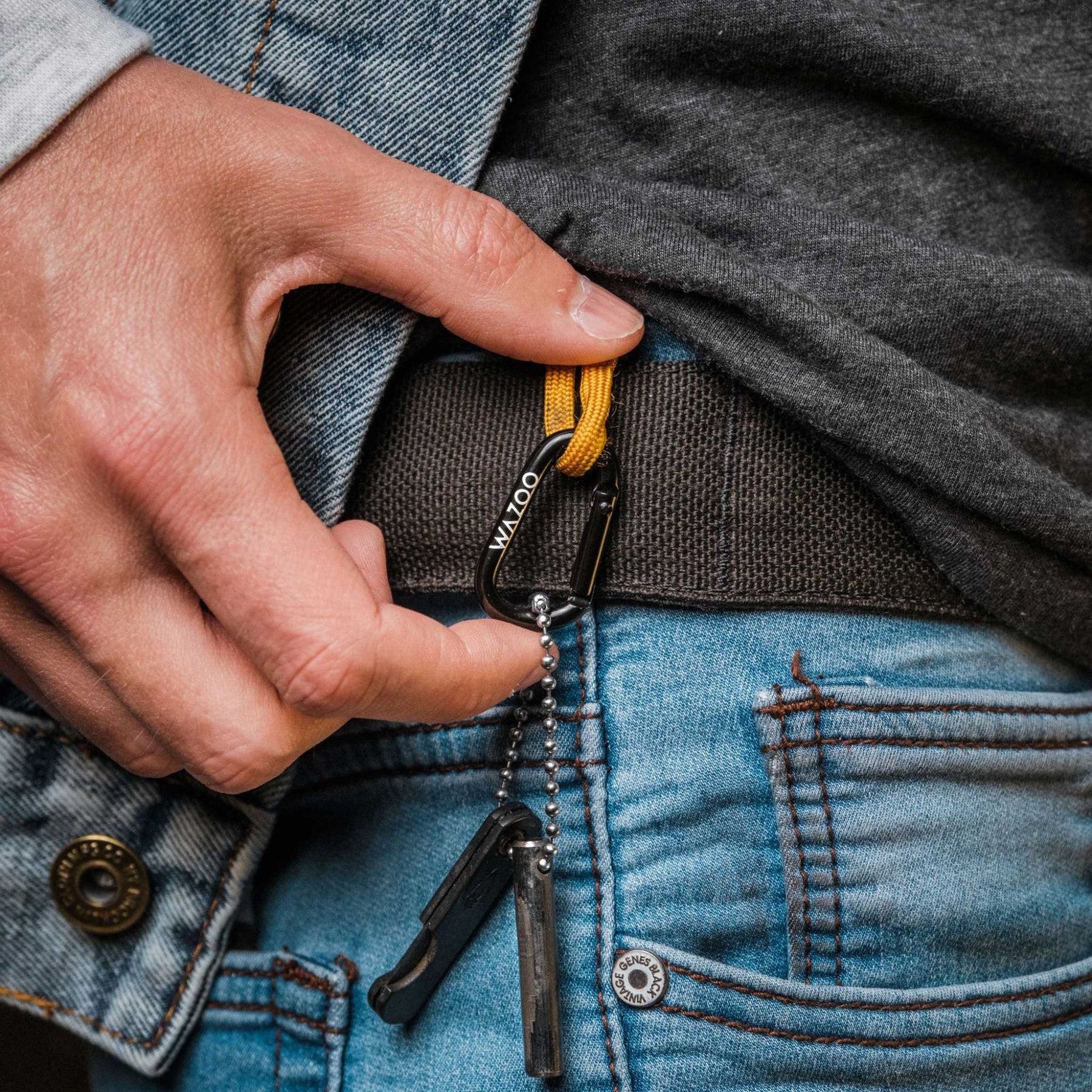 WAZOO | CACHE BELT - Cintura con porto occulto - BackPacco - BP-WAZOO-BLT-MD-BK-TG