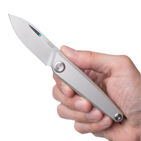 Acta Non Verba Z050 BB coltello chiudibile EDC compatto con lama liscia e impugnatura ergonomica per attrezzatura outdoor e porto quotidiano