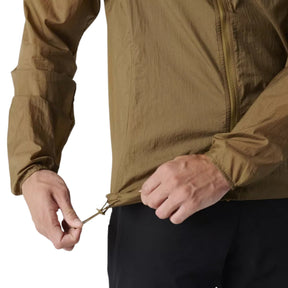 Giacca a vento Helikon-Tex Tramontane in Windpack Nylon, colore Coyote, ultraleggera, antivento e comprimibile