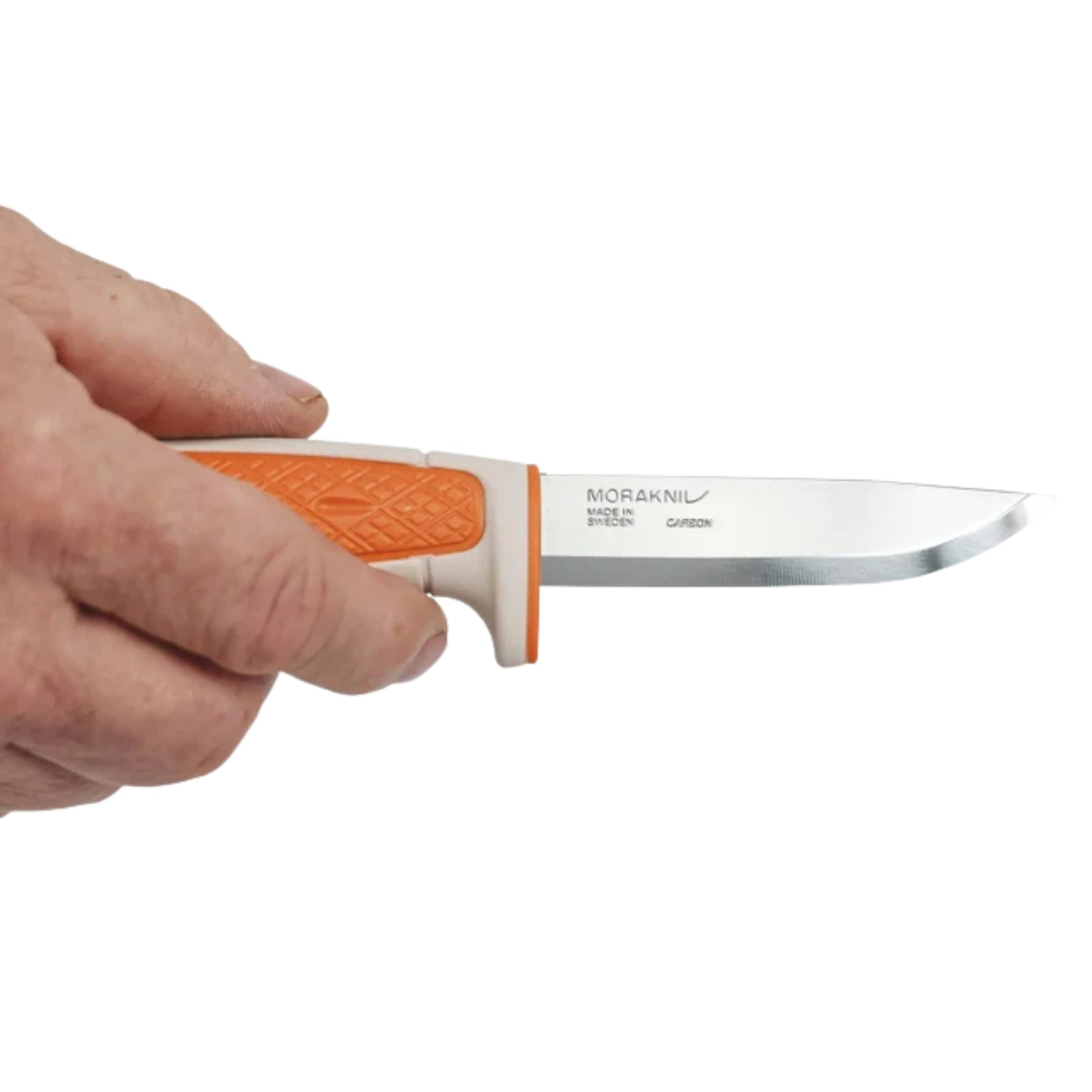Morakniv Risberg coltello a lama fissa per outdoor e campeggio lama con affilatura scandi impugnatura ergonomica in polimero strutturato antiscivolo e foro per cordino ideale per escursionismo bushcraft e attività nella natura