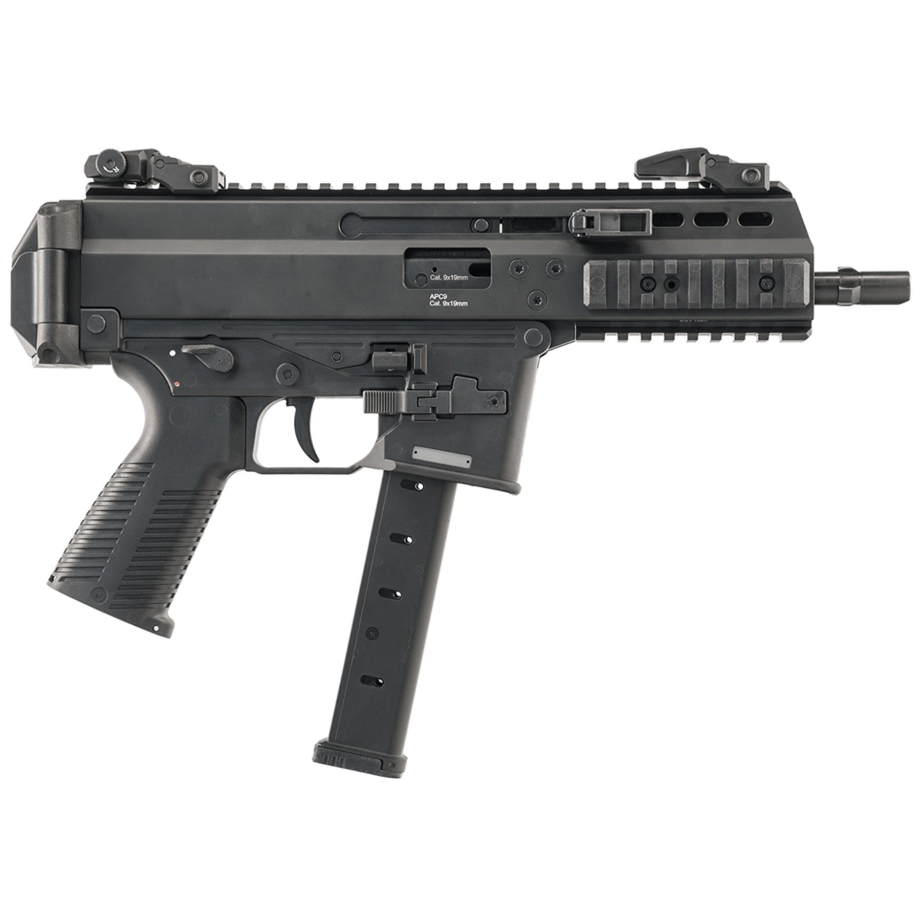 UTG | GL933 POLYMER MAGAZINE - 33 RND, 9 MM - Caricatore Glock, 33 colpi, 9 mm - BackPacco - BP-UTG-RBT-GL933