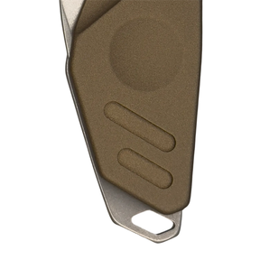 Extrema Ratio ANT SP: Coltello chiudibile EDC ultra-compatto e leggero. Lama in acciaio Bohler N690 e impugnatura in alluminio anticorodal anodizzato. Dotato di asola per cordino. Design minimalista ideale per porto quotidiano e utility.