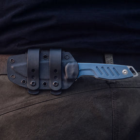 Extrema Ratio BFK Micro coltello a lama fissa compatto con profilo tanto modificato, impugnatura ergonomica sagomata e foro passante per cordino ideale per everyday carry tattico