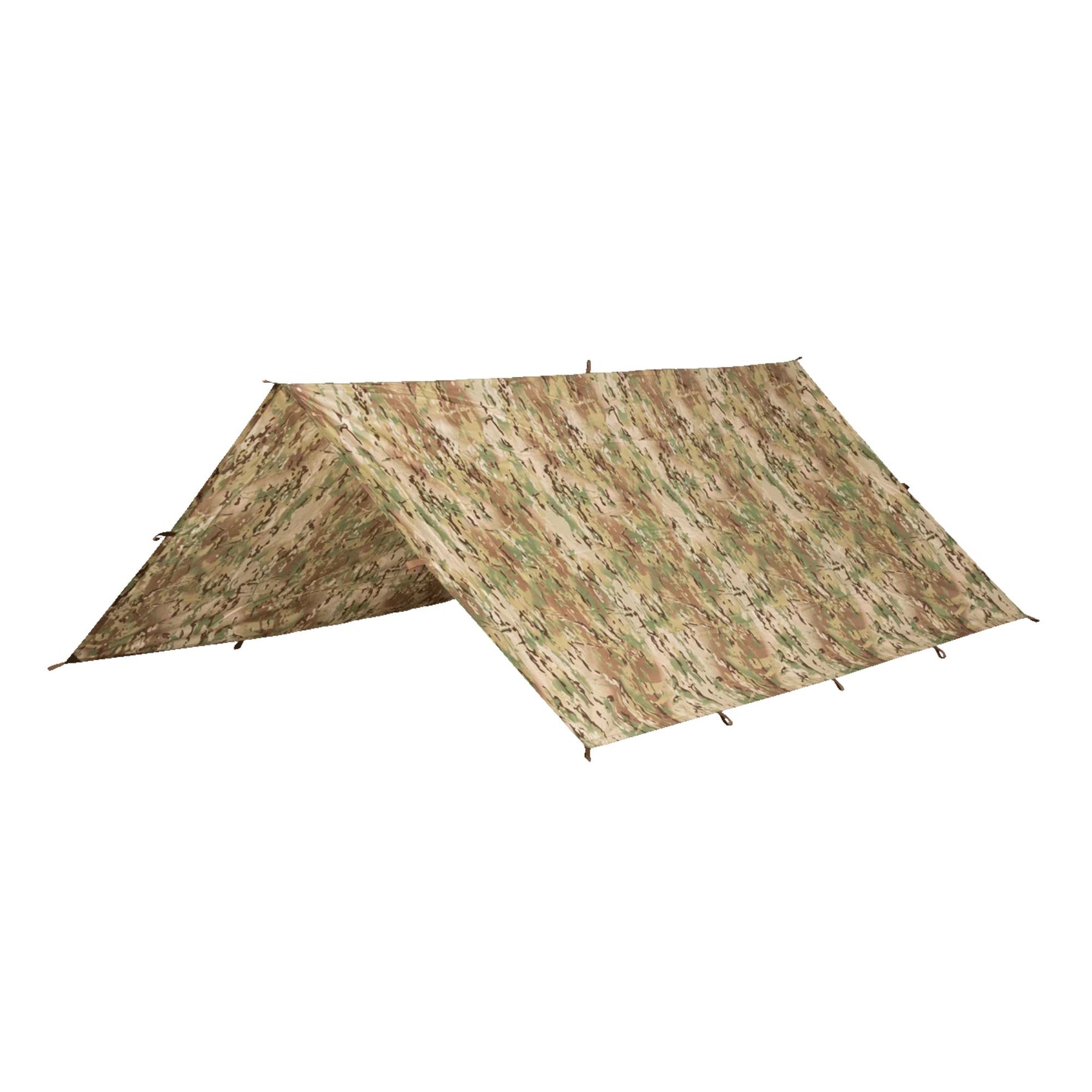Savotta Laavu Tarp 275 x 275 telo da campeggio e sopravvivenza montato a capanna per rifugio outdoor e bushcraft