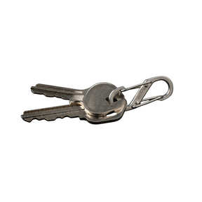 Nite Ize KeyRing S-Biner anello portachiavi con sei mini moschettoni a doppia leva per organizzazione e sicurezza chiavi in confezione originale