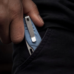 Extrema Ratio BFK ZERO coltello chiudibile tattico ed EDC con lama tanto, foro per apertura rapida, blocco di sicurezza e impugnatura ergonomica