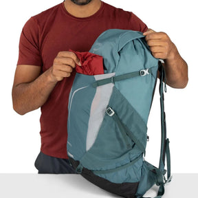 Osprey Sportlite 30 zaino da escursionismo e trekking da 30 L con caricamento dall'alto, tasca frontale elasticizzata, spallacci anatomici traspiranti e cintura lombare imbottita con tasca con zip. Collezione 2026.