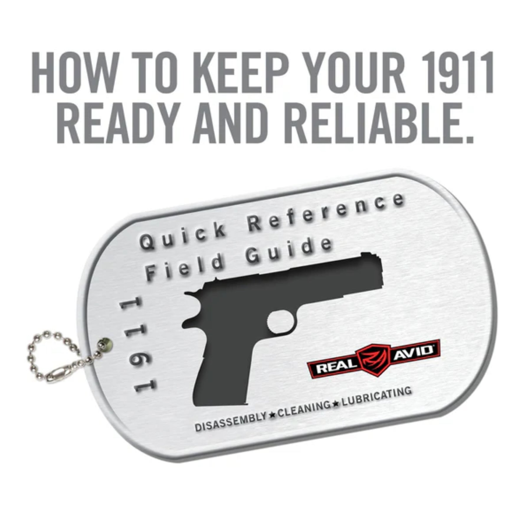 REAL AVID | FIELD GUIDE 1911 - Manuale da campo 1911