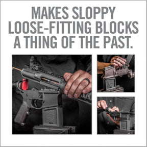 REAL AVID | SMART-FIT VISE BLOCK SLEEVE FOR AR10 - Adattatore AR10 per Smart-Fit AR15 Vise Block
