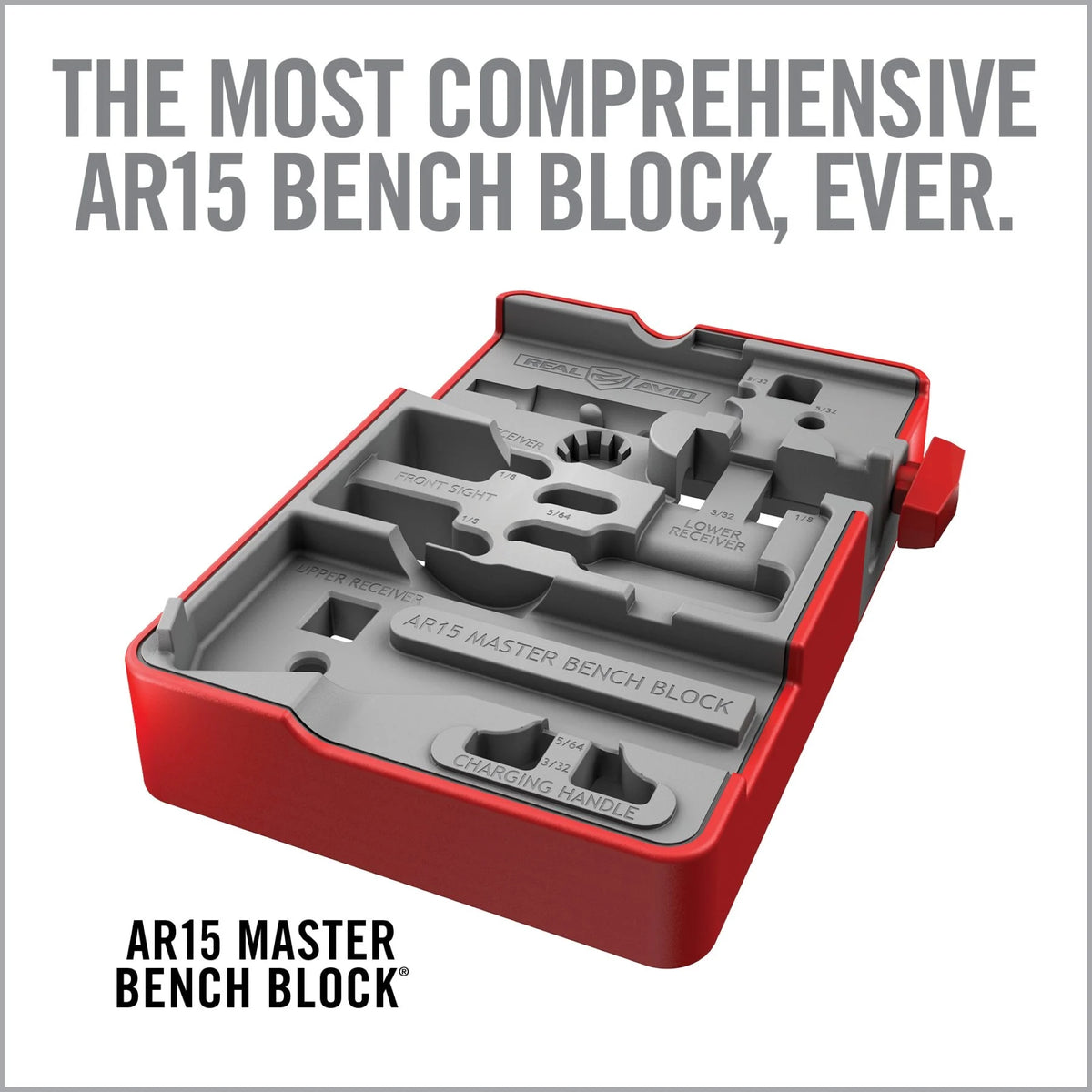 REAL AVID | MASTER BENCH BLOCK AR15 - Banco multifunzione per AR-15