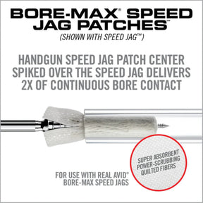 REAL AVID | BORE-MAX SPEED CLEAN SYSTEM .380 CAL / 9 MM -  Set scovolino e Jag .380 Cal / 9 mm