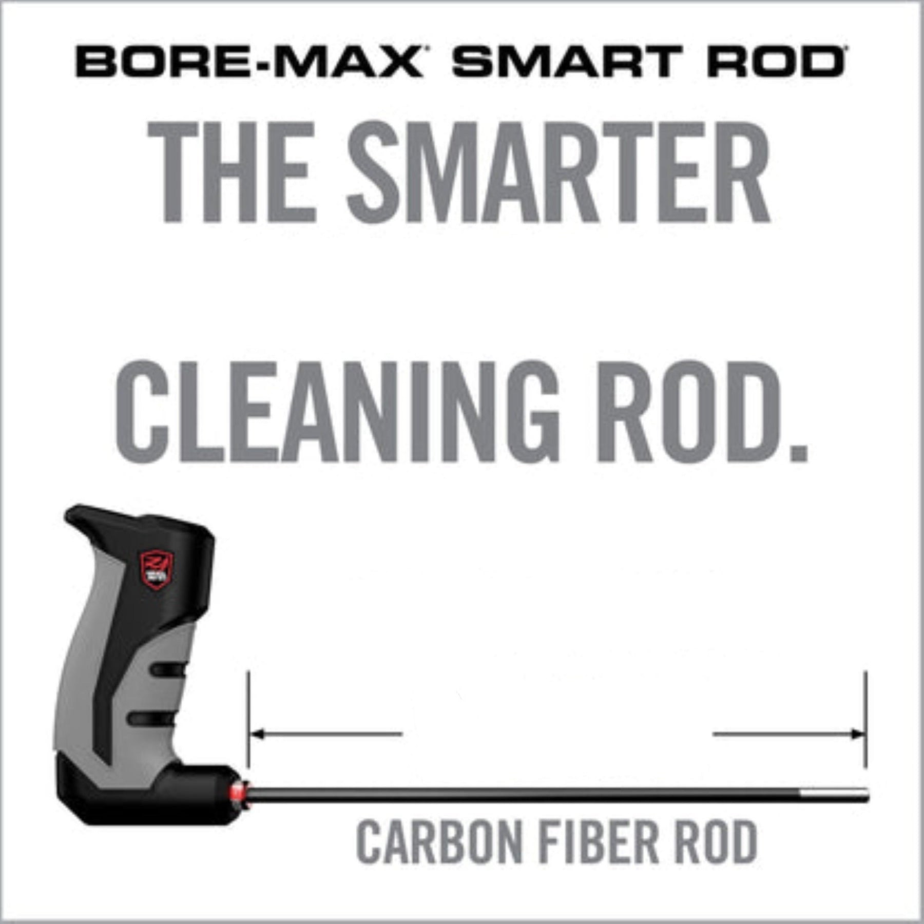 REAL AVID | BORE-MAX SMART ROD CARBON FIBER - Asta spingi pezzuole