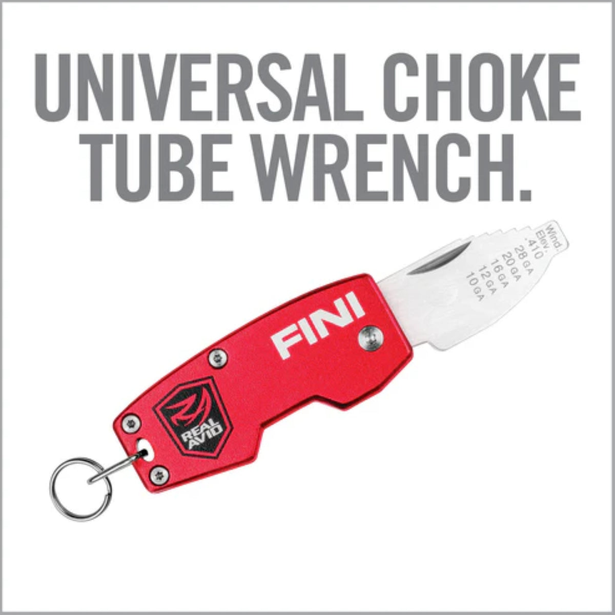 REAL AVID | FINI UNIVERSAL CHOKE TUBE WRENCH - Chiave universale per strozzatori