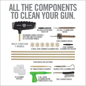 REAL AVID | GUN BOSS AR15 PRO CLEANING KIT - Kit di pulizia per AR-15