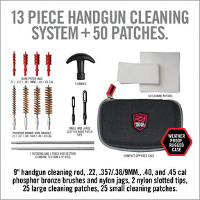 REAL AVID | GUN BOSS HANDGUN CLEANING KIT - Kit di pulizia per pistole