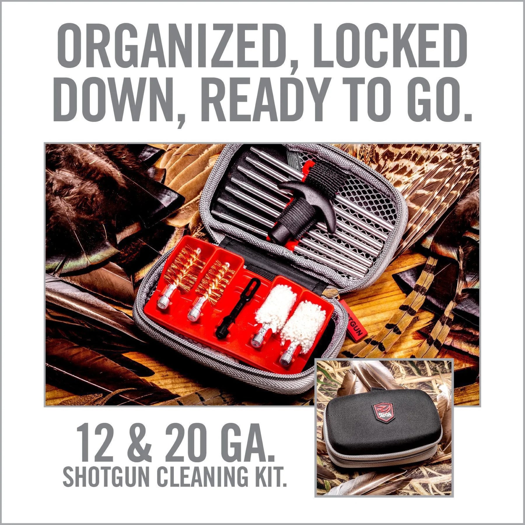 REAL AVID | GUN BOSS SHOTGUN CLEANING KIT - Kit di pulizia per shotgun