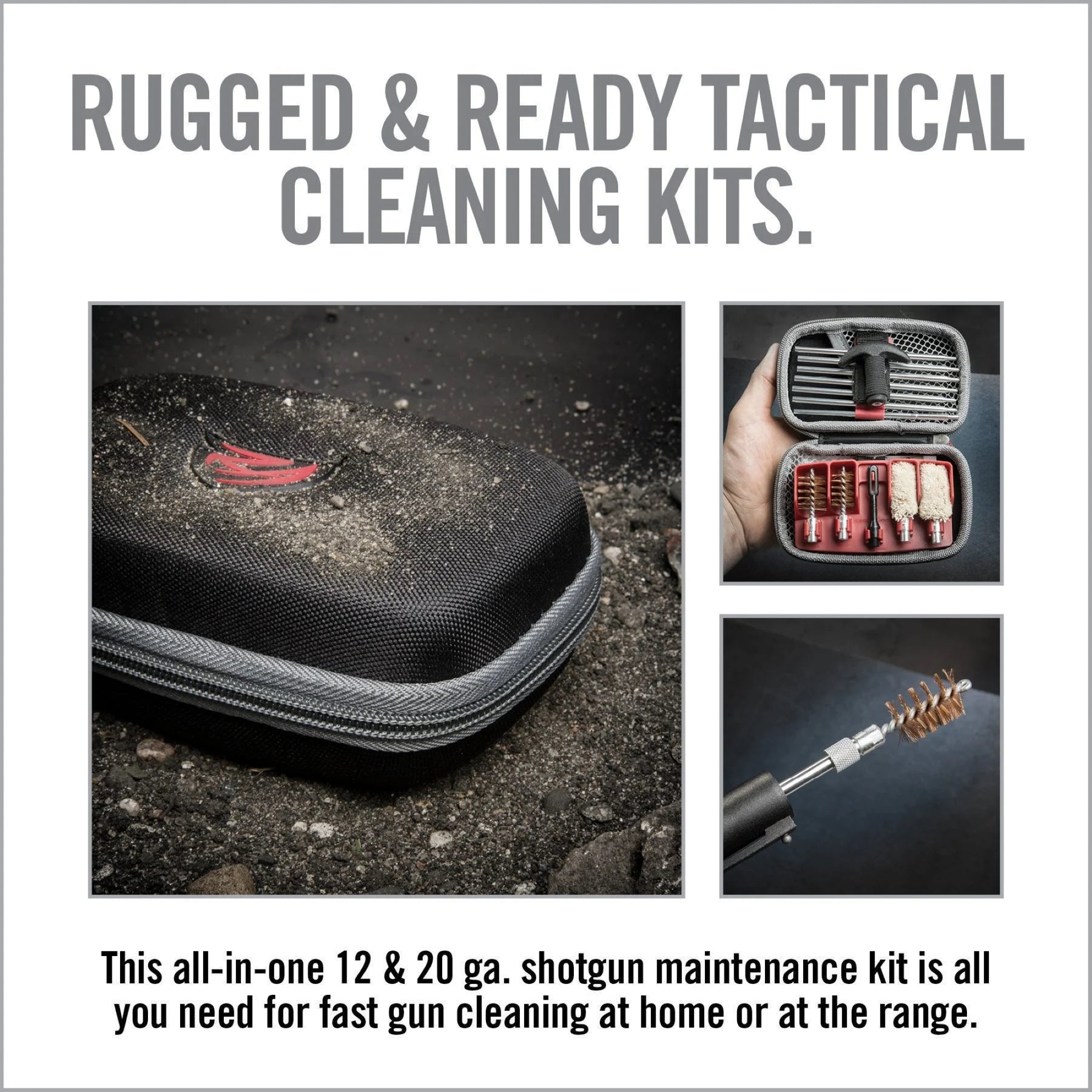 REAL AVID | GUN BOSS SHOTGUN CLEANING KIT - Kit di pulizia per shotgun