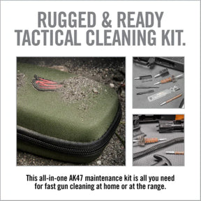 REAL AVID | GUN BOSS AK47 CLEANING KIT - Kit di pulizia da campo per AK-47