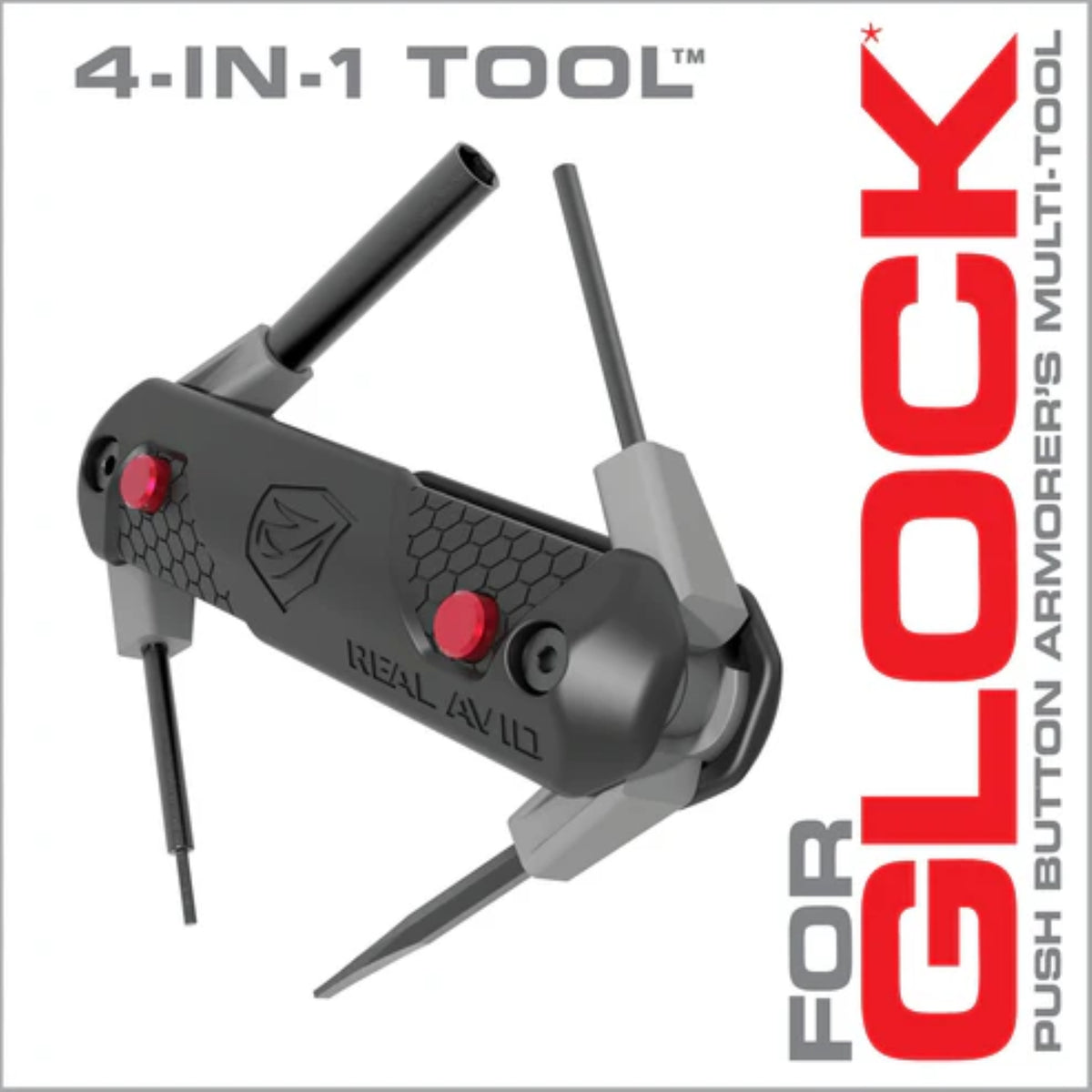 REAL AVID | 4 IN 1 TOOL FOR GLOCK - Multi tool per Glock