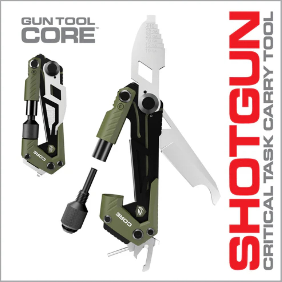 REAL AVID | GUN TOOL CORE SHOTGUN - Multi tool per shotgun