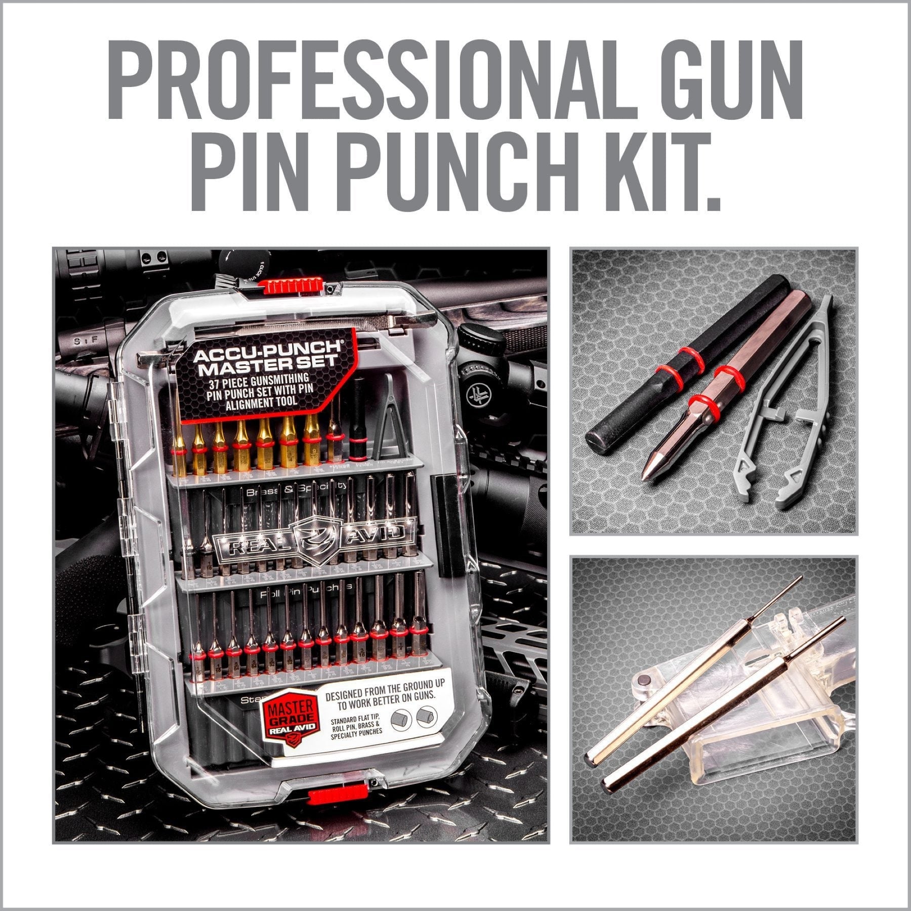 REAL AVID | ACCU-PUNCH MASTER SET - Set di punzoni