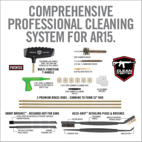 REAL AVID | MASTER CLEANING STATION AR15 - Tappetino per manutenzione AR15