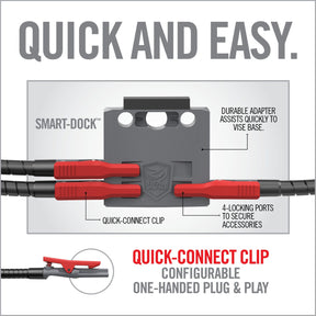 REAL AVID | SMART-ASSIST QUICK-CONNECT SYSTEM - ESSENTIAL 3 WITH SMART-DOCK - Add-on per morsa