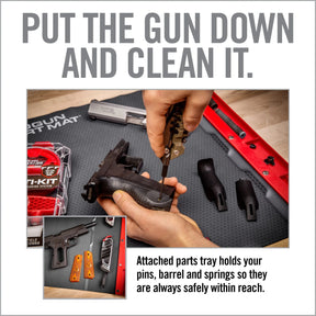 REAL AVID | HANDGUN SMART MAT - Tappetino per manutenzione pistola