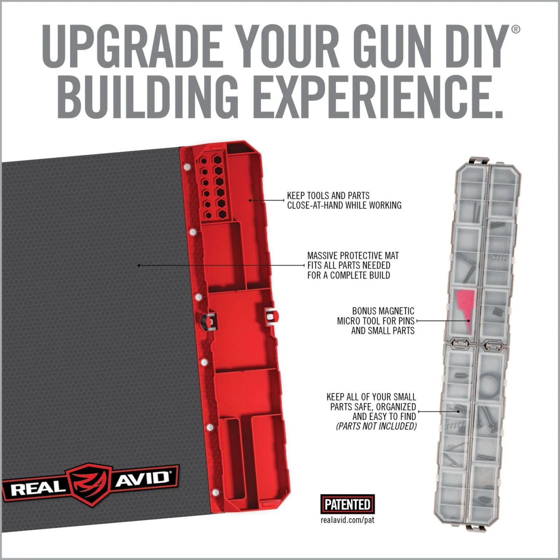 REAL AVID | SMART MAT XL - Tappetino per manutenzione armi