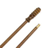 Bore Tech Walnut Shotgun Stix 1 Piece 32 pollici, bacchetta di pulizia per fucile in noce monopezzo, asta in legno con impugnatura sagomata, accessorio per armi, SU BACKPACCO.IT