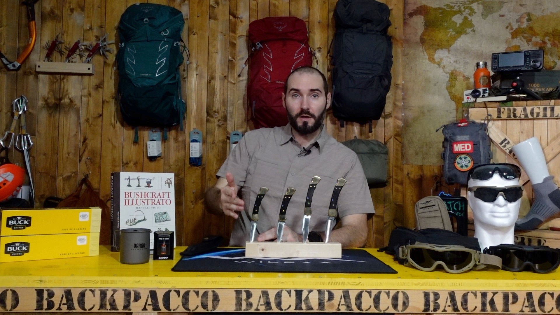 Paolo di Backpacco spiega i Buck Ranger e Hunter
