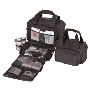 Borsa tattica 5.11 Small Kit Bag da 8 litri**, di colore nero, compatta e versatile per il trasporto di attrezzatura (Field Tested), con doppia maniglia superiore e tracolla a D per il trasporto