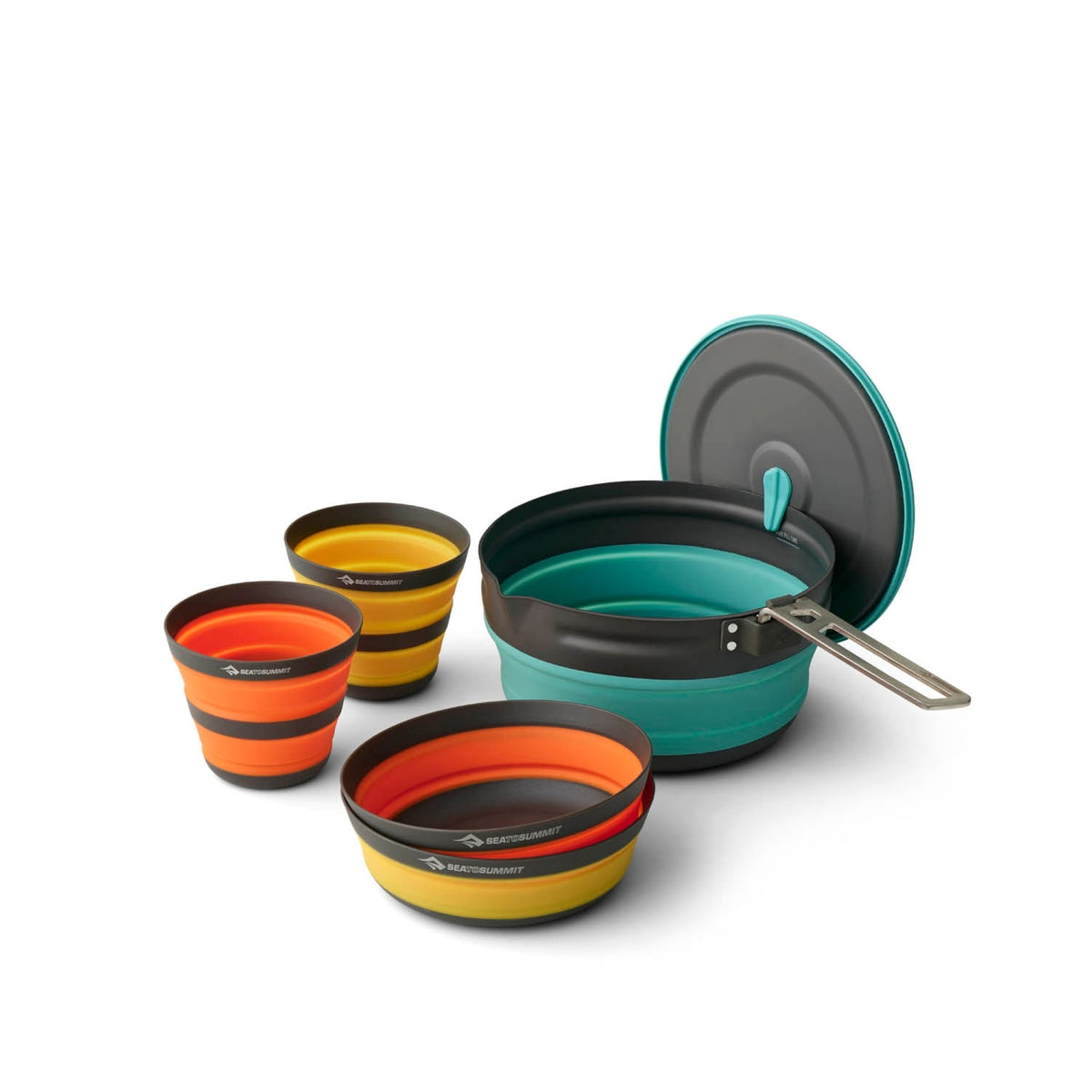 SEA TO SUMMIT | FRONTIER UL COLLAPSIBLE ONE POT COOK SET - Set da cucina, 5 pezzi