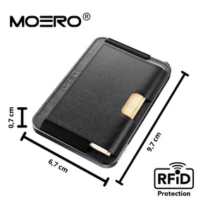 MOERO | M2 PRO VINTAGE GREY - Portafoglio MagSafe