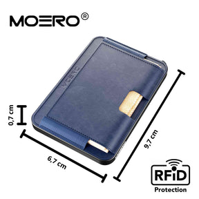 MOERO | M2 BLUE - Portafoglio MagSafe