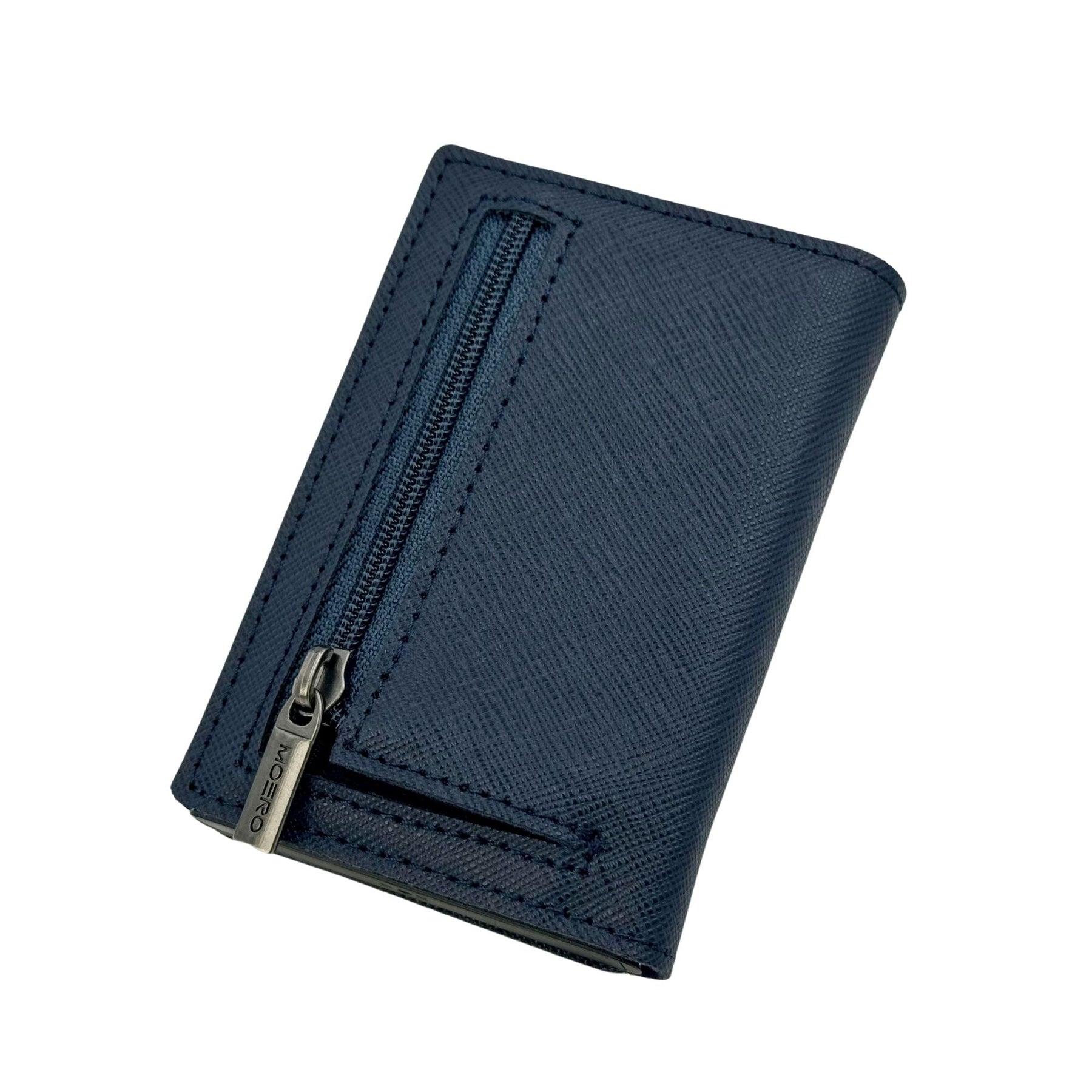 MOERO | PRO ZIP SAFFIANO BLUE NAVY - BLUE - Portafoglio