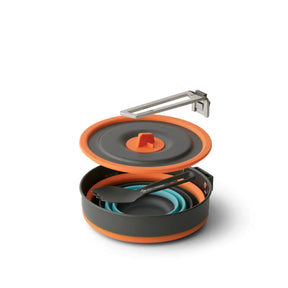 SEA TO SUMMIT | FRONTIER UL COLLAPSIBLE ONE POT COOK SET - Set da cucina, 3 pezzi
