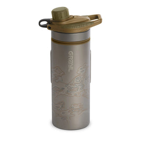 Grayl | GeoPress TI PURIFIER  - Borraccia filtrante da 710 ml in titanio