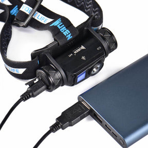 WUBEN | H1 - Torcia frontale da 1200 lumen