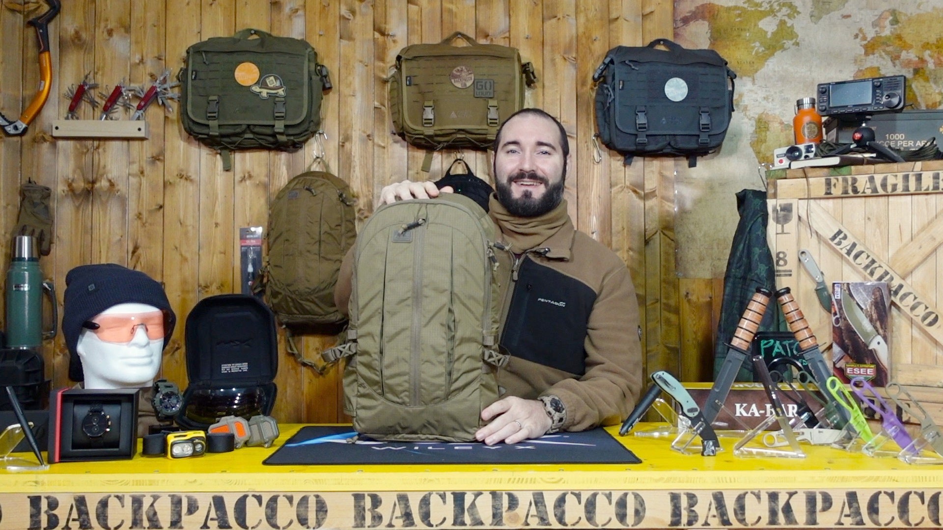 PAOLO DI BACKPACCO SPIEGA L'Helikon Tex Groundhog backpack