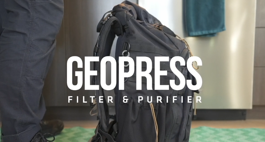 copertina video geopress grayl pulizia