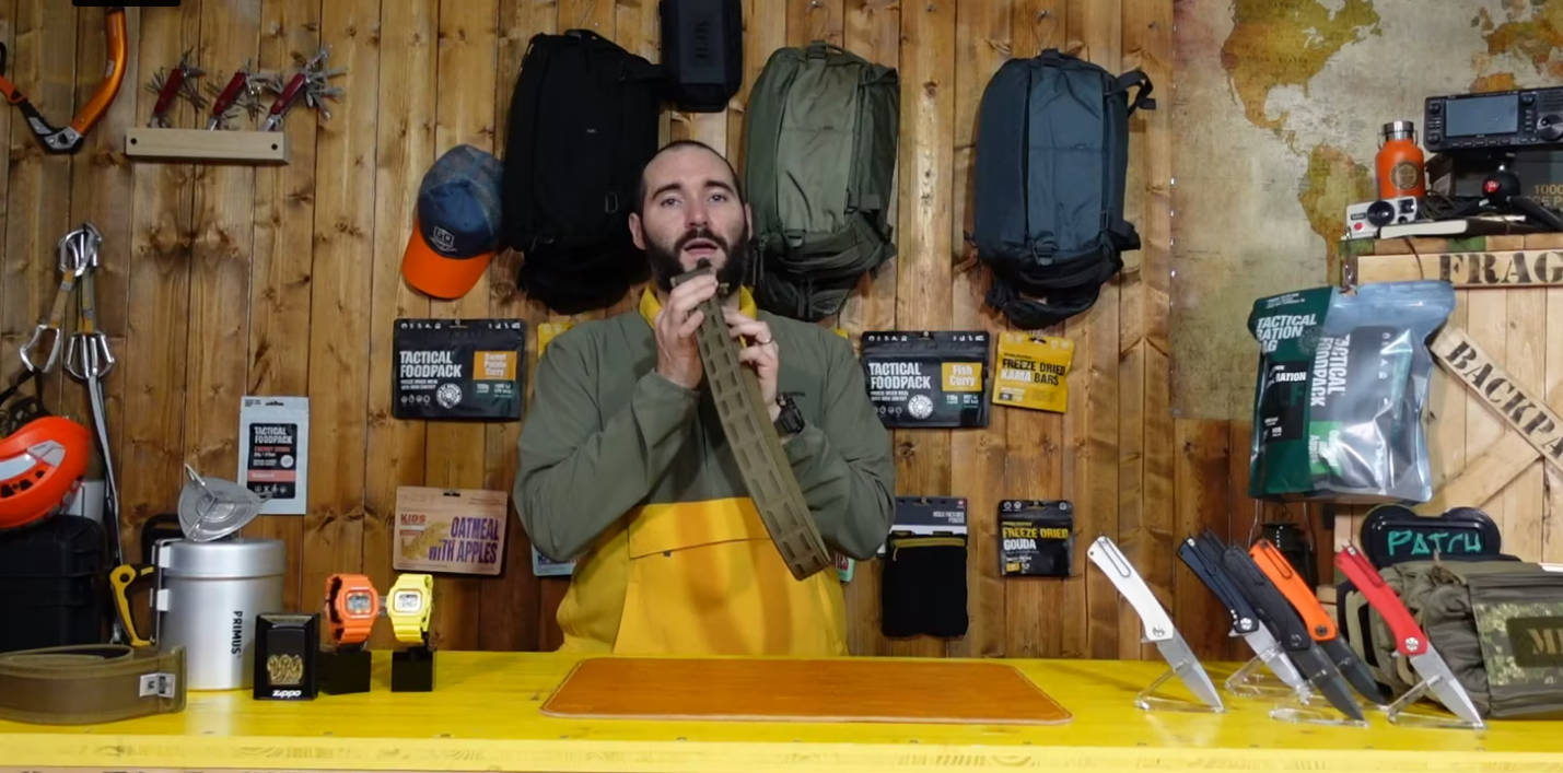 video dove paolo di backpacco spiega la direct action mustung inner belt