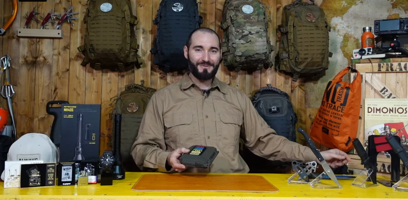 video dove paolo di backpacco spiega le battery patch di thyrm