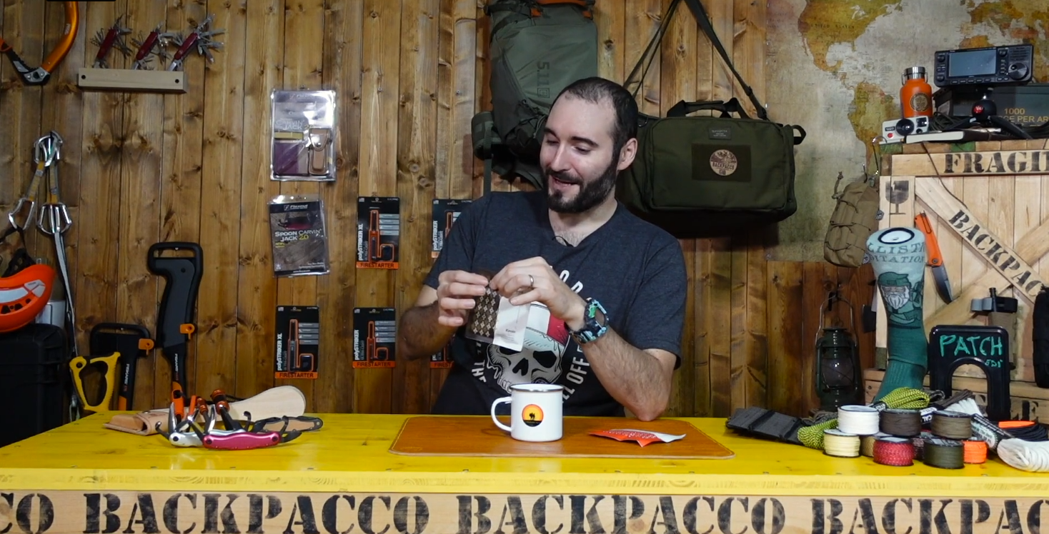 copertina del video dove Paolo di Backpacco spiega i Bagdrip