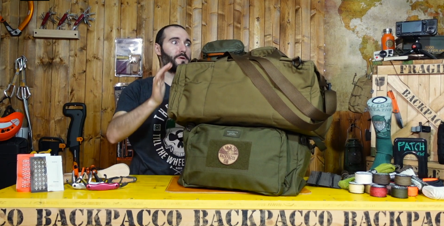 Paolo di Backpacco spiega le Keikka Bags di Savotta