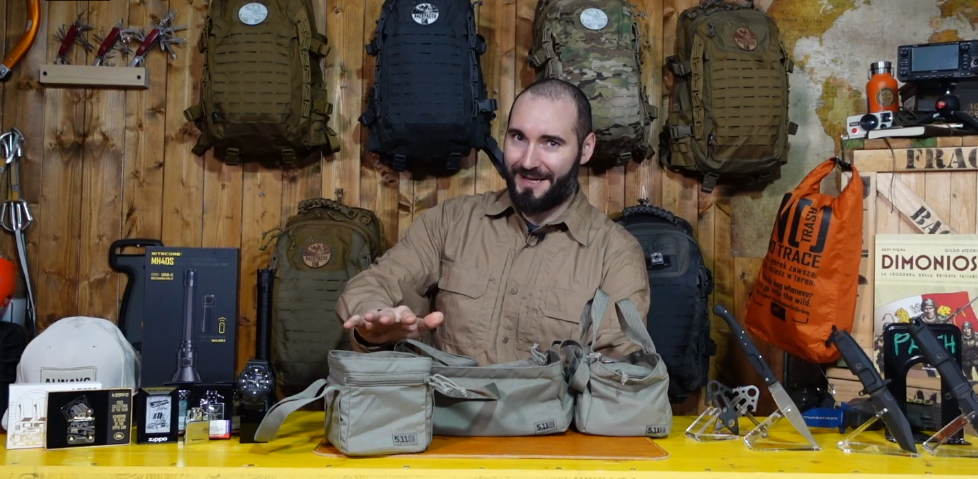 Paolo di backpacco spiega le 5.11 range master pouch