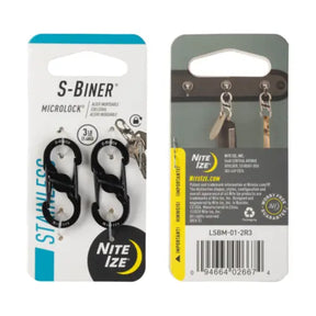 NITE IZE | S-BINER MICROLOCK - Moschettone portachiavi