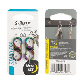 NITE IZE | S-BINER MICROLOCK - Moschettone portachiavi