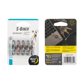NITE IZE | S-BINER MICROLOCK - Moschettone portachiavi
