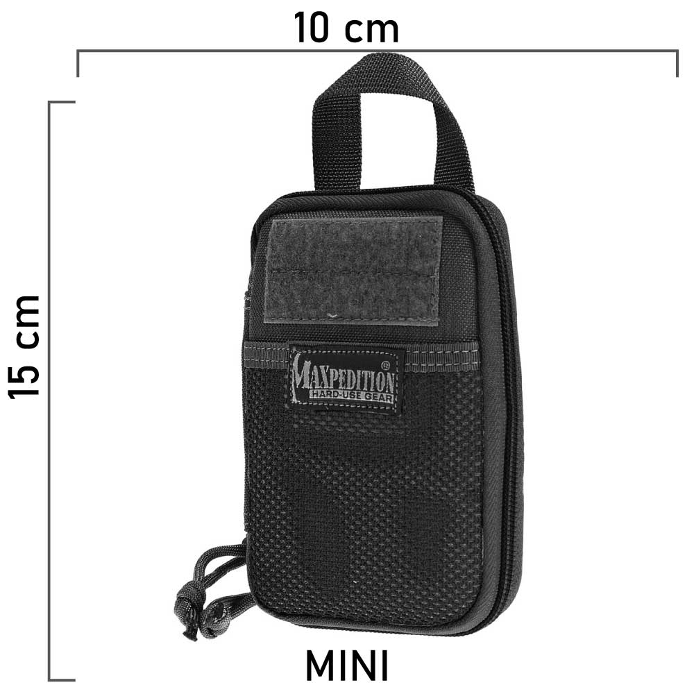 Tasca maxpedition mini pocket organizer con quotazione delle dimensioni